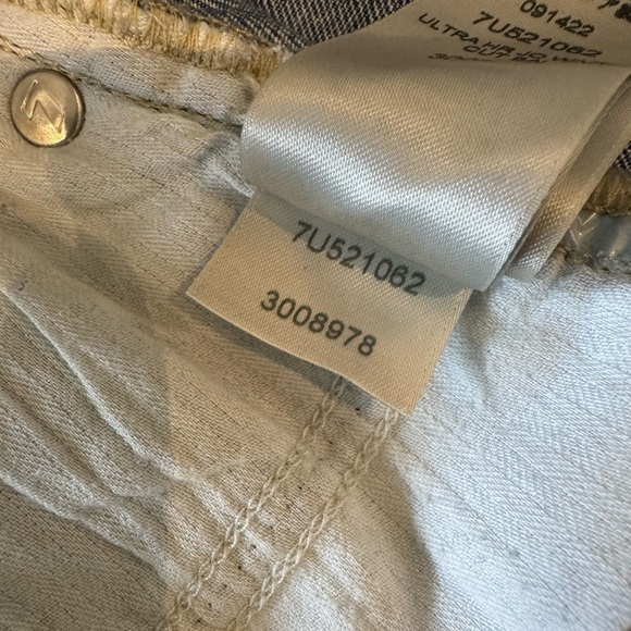 7 For All Mankind High Rise Flare Blue Jeans - Picture 9 of 16